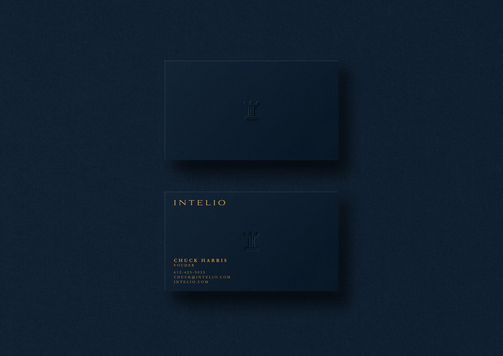 Existing BCD business card design style reference