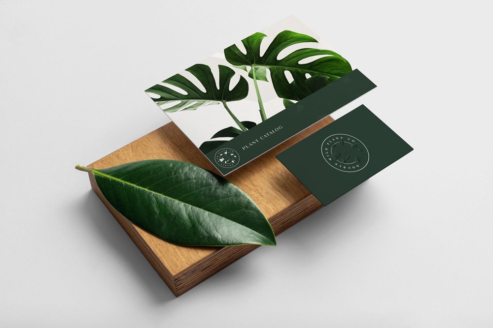 Existing BCD business card design style reference