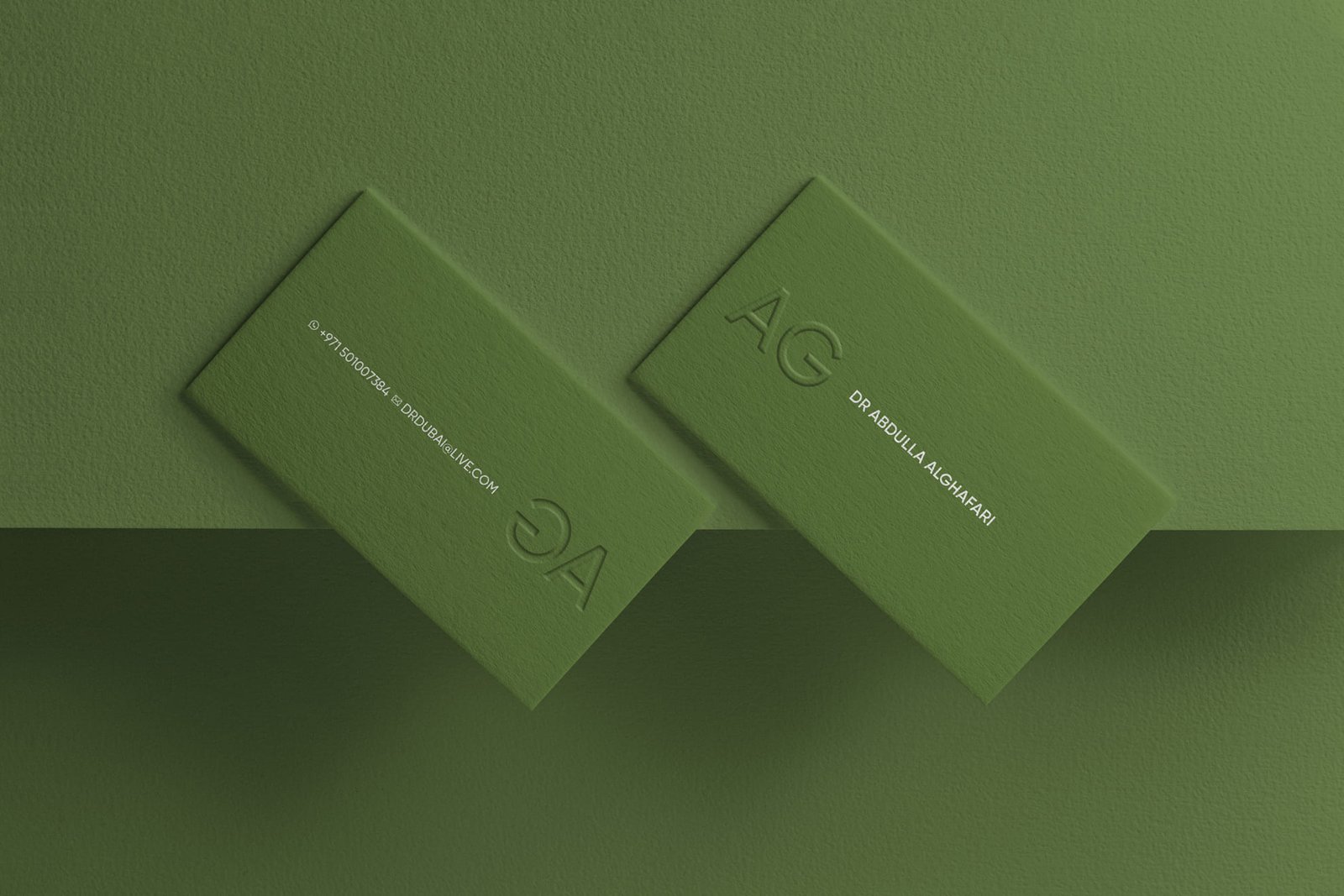 Custom business card design from the BCD portfolio, example 27