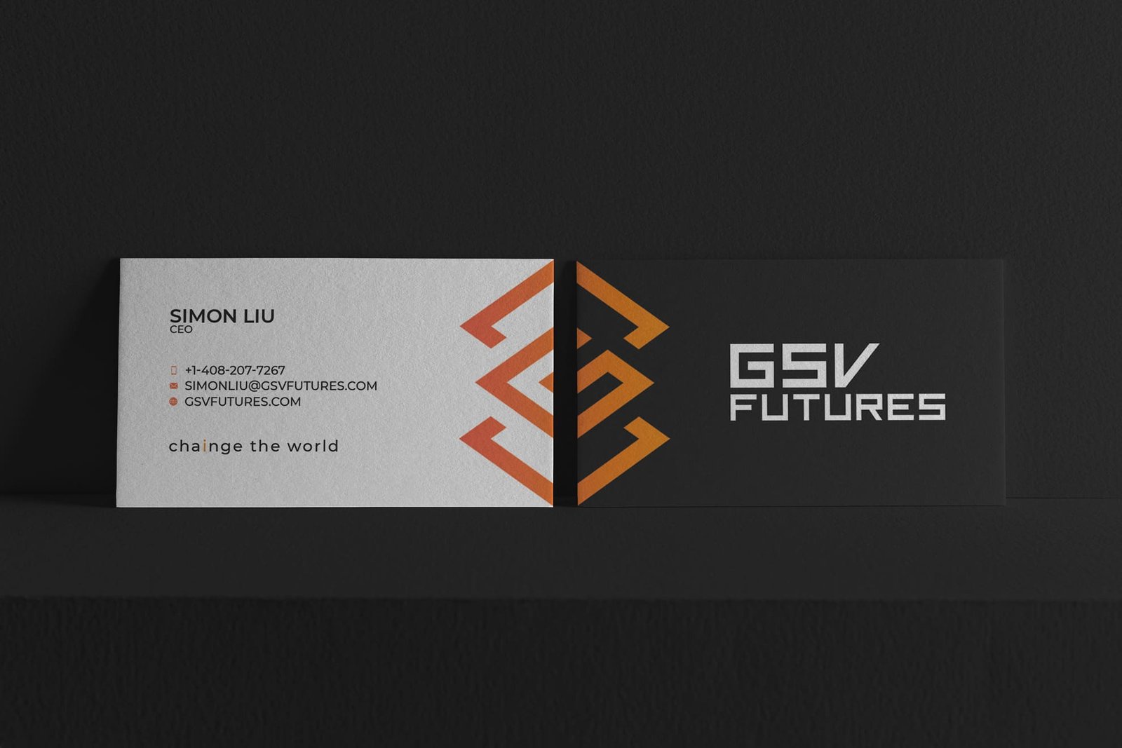 Custom business card design from the BCD portfolio, example 28
