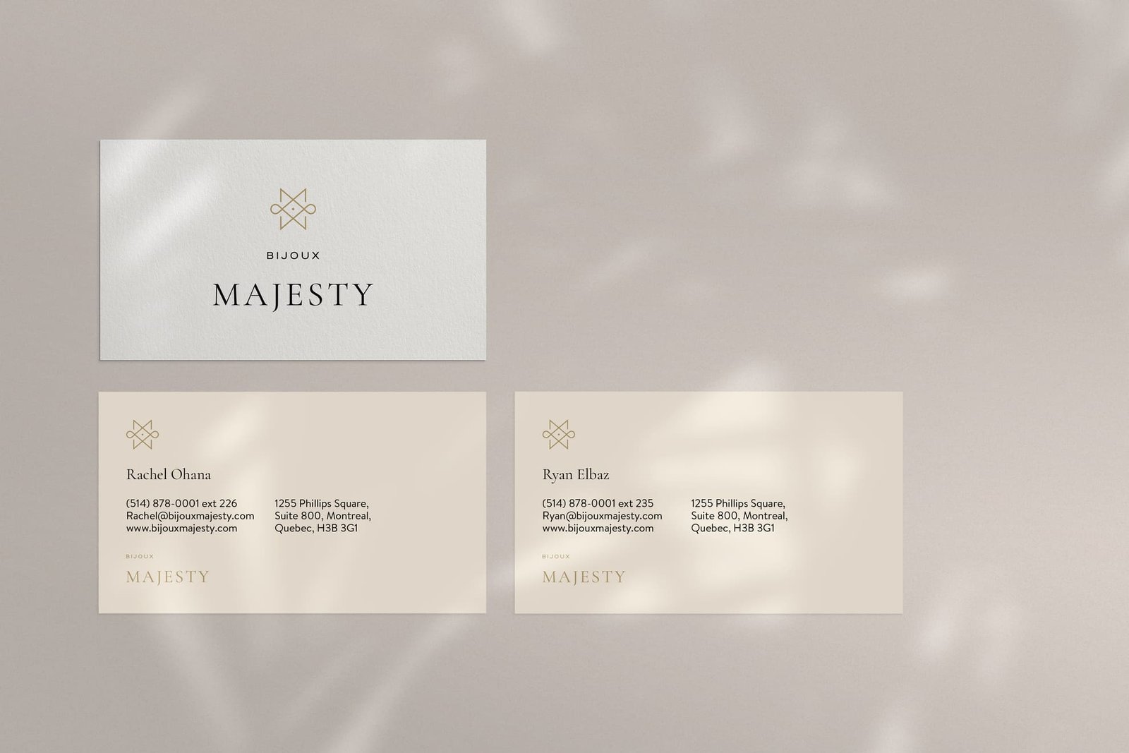 Custom business card design from the BCD portfolio, example 42