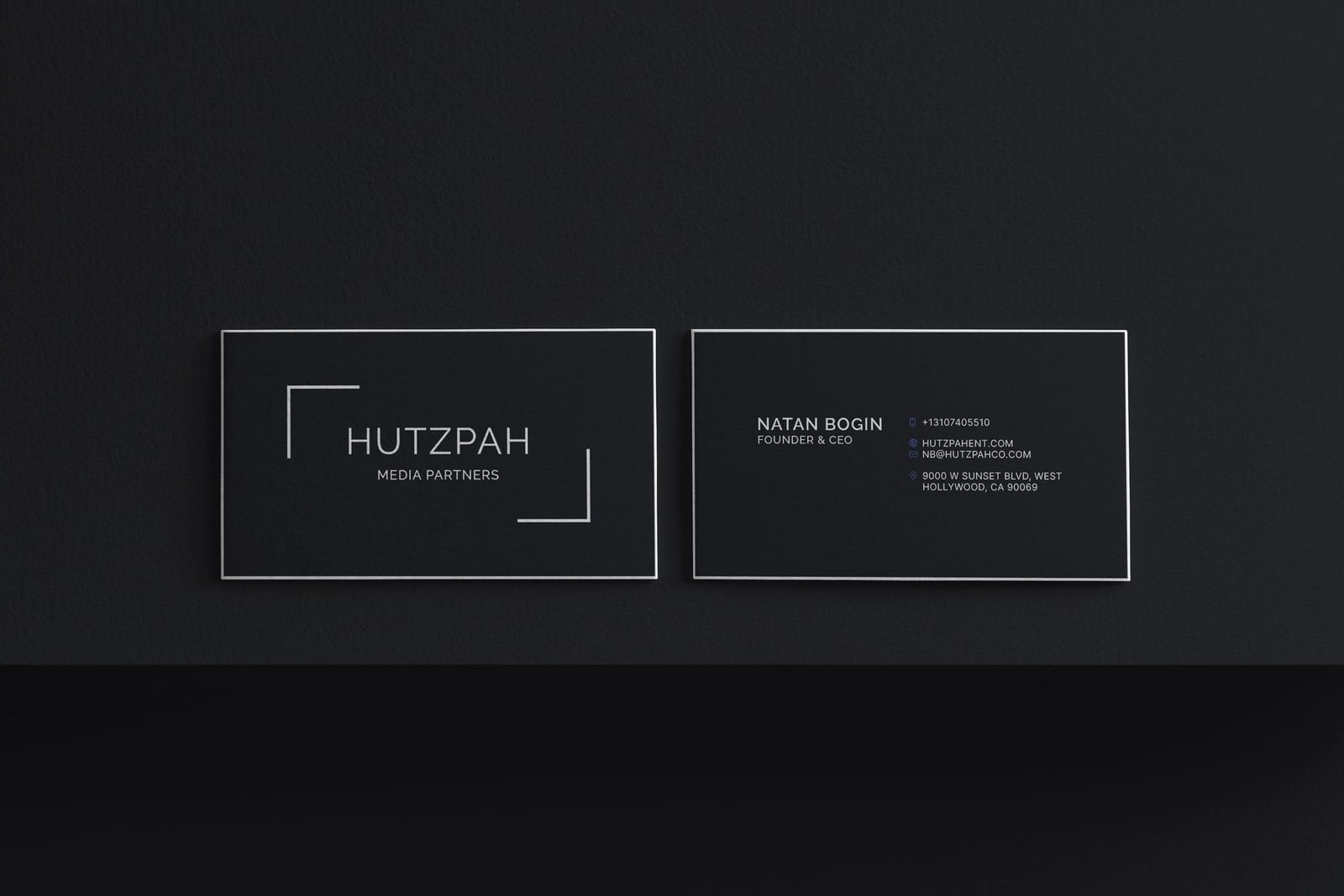 Custom business card design from the BCD portfolio, example 46