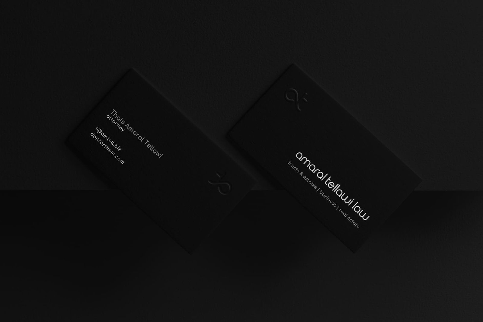 Custom business card design from the BCD portfolio, example 52