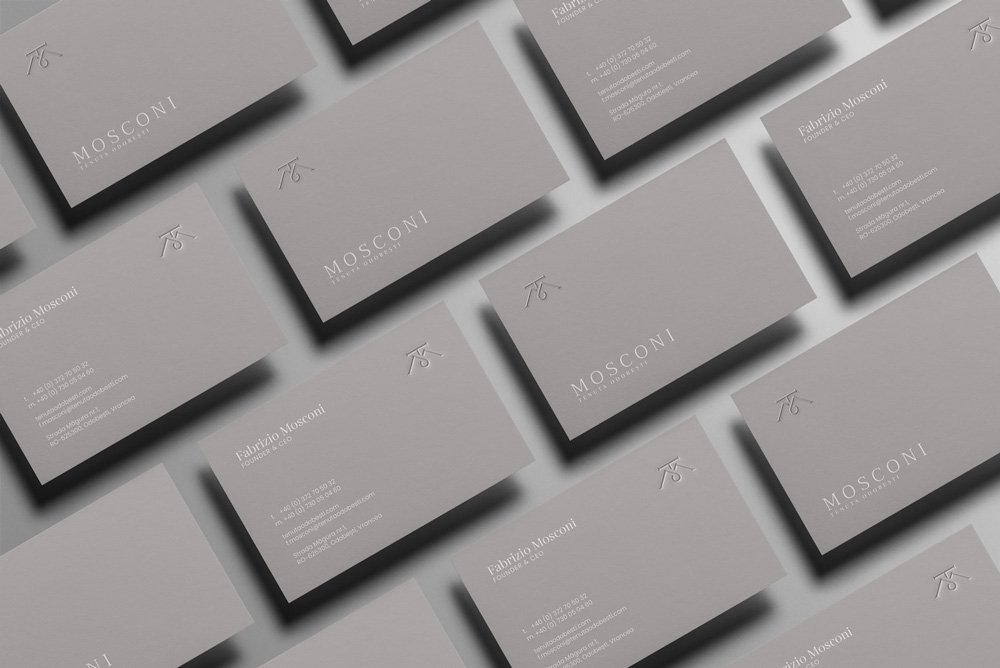 Custom business card design from the BCD portfolio, example 22