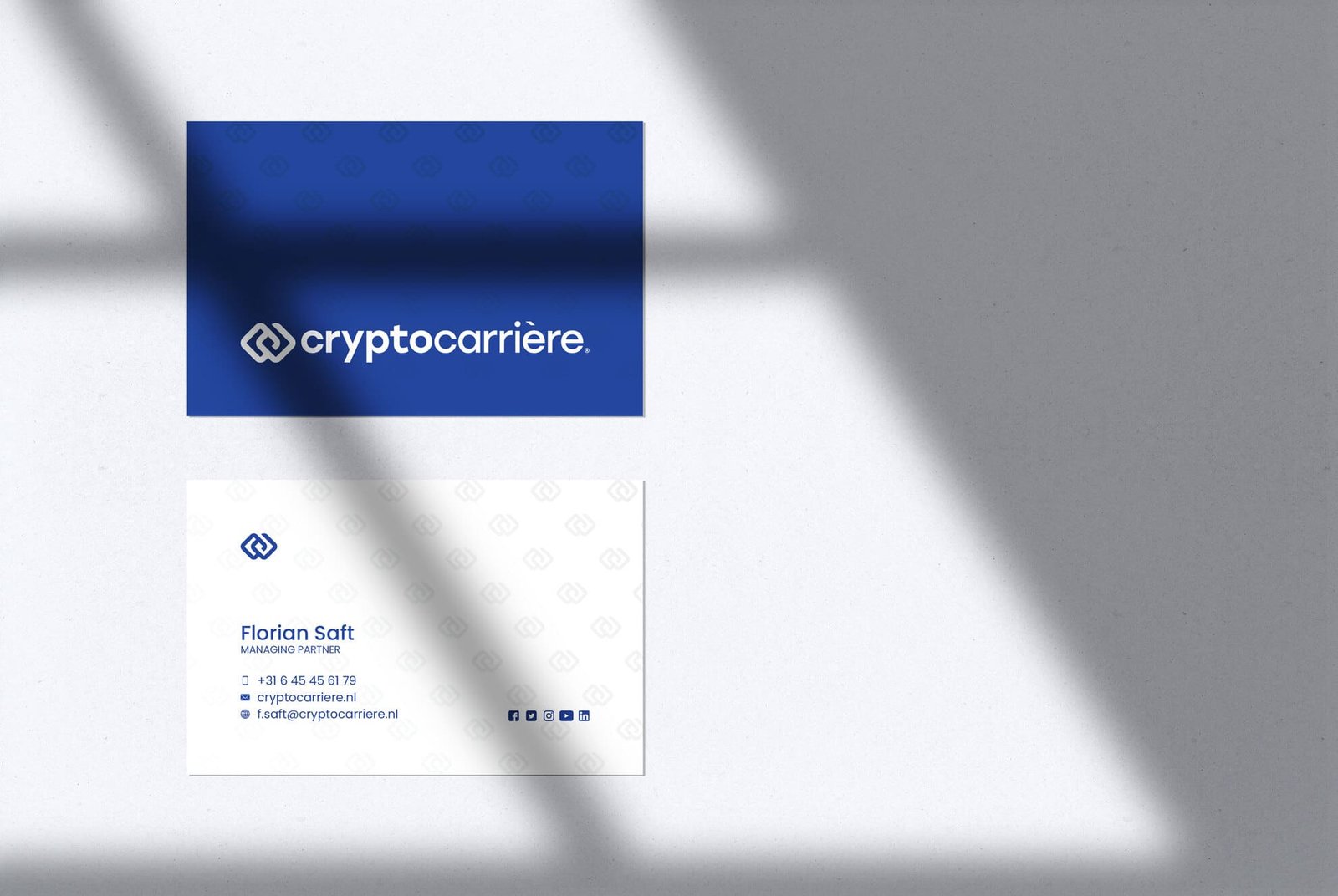 Custom business card design from the BCD portfolio, example 33