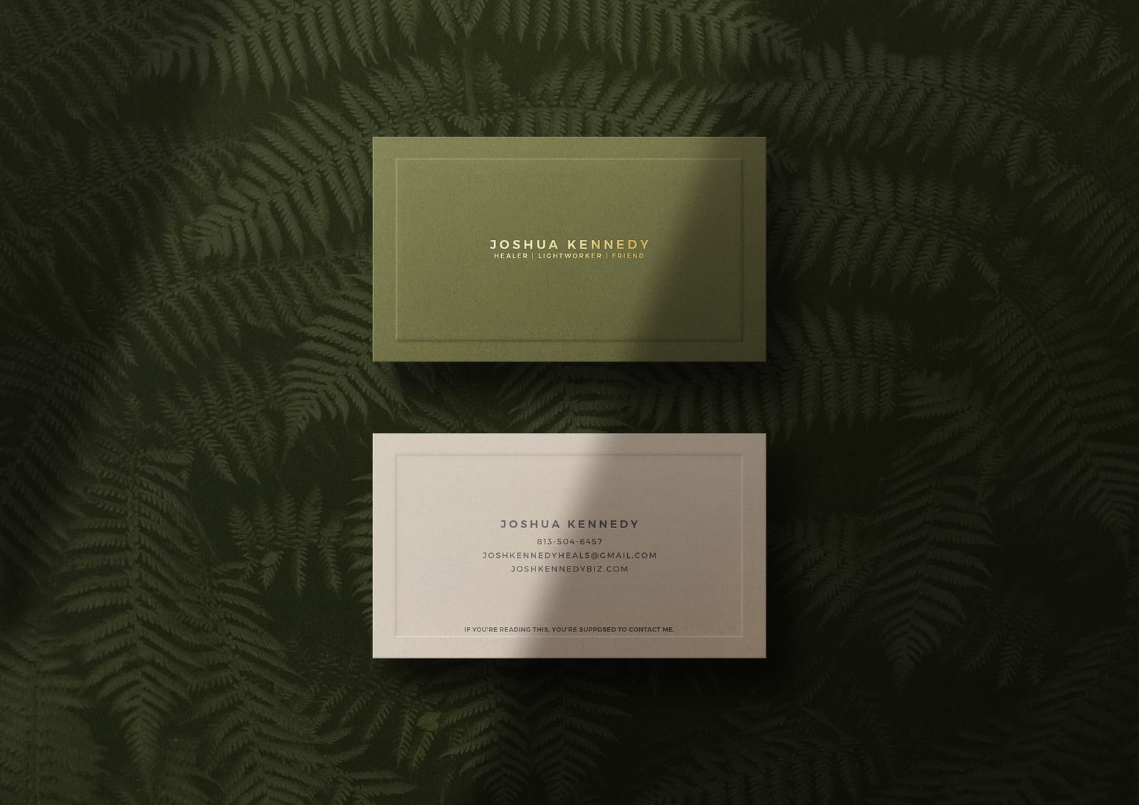Custom business card design from the BCD portfolio, example 39