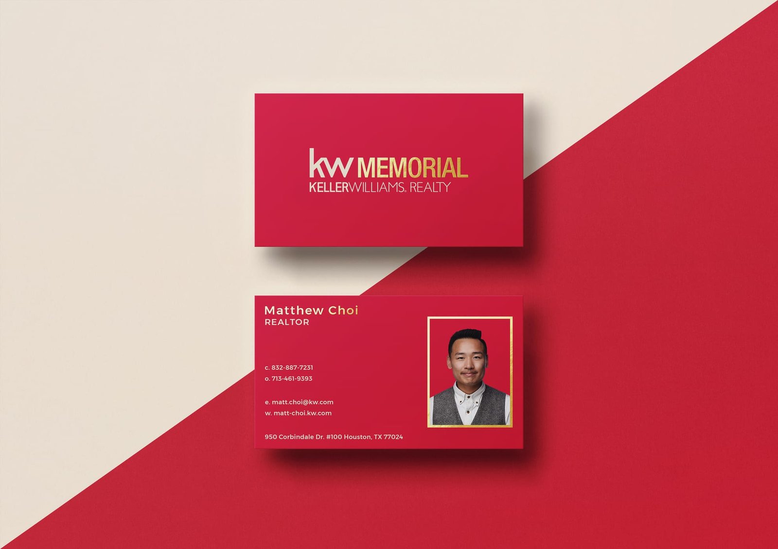 Custom business card design from the BCD portfolio, example 41