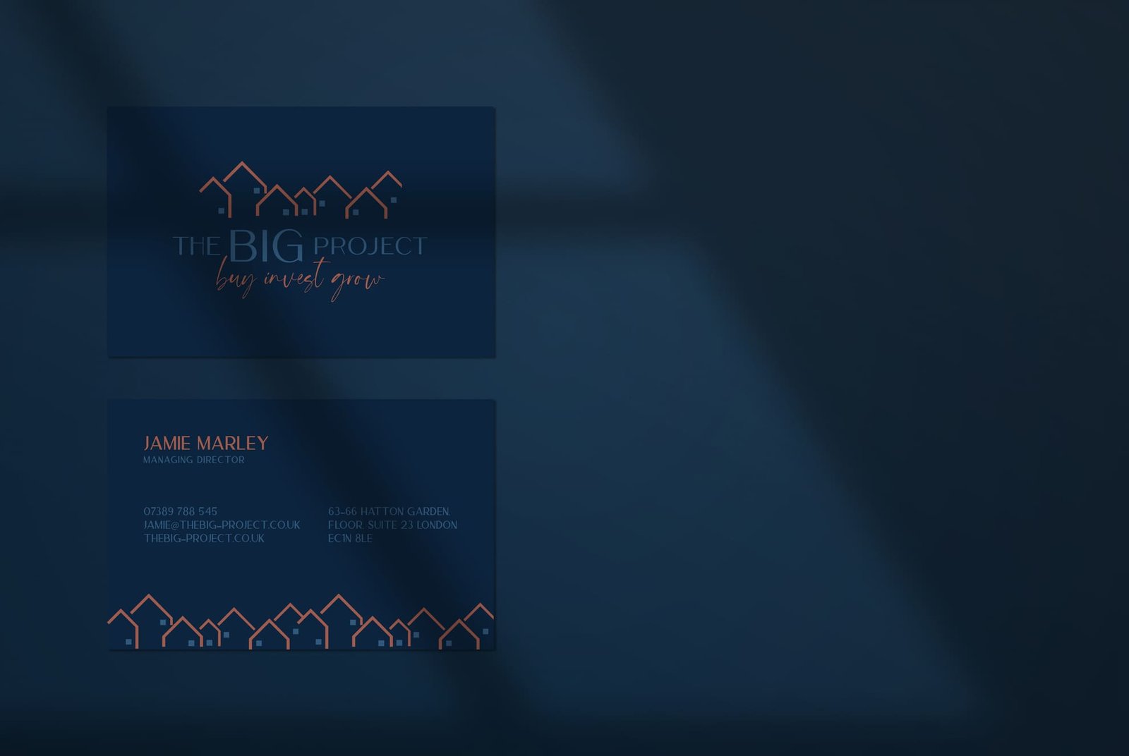 Custom business card design from the BCD portfolio, example 53